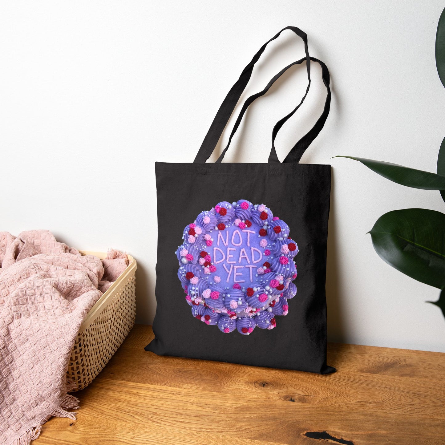 NOT DEAD Tote Bag