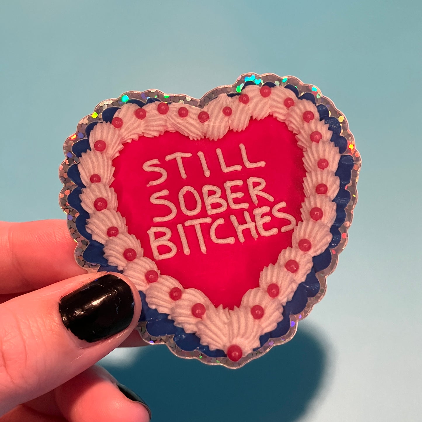 SOBER Sticker