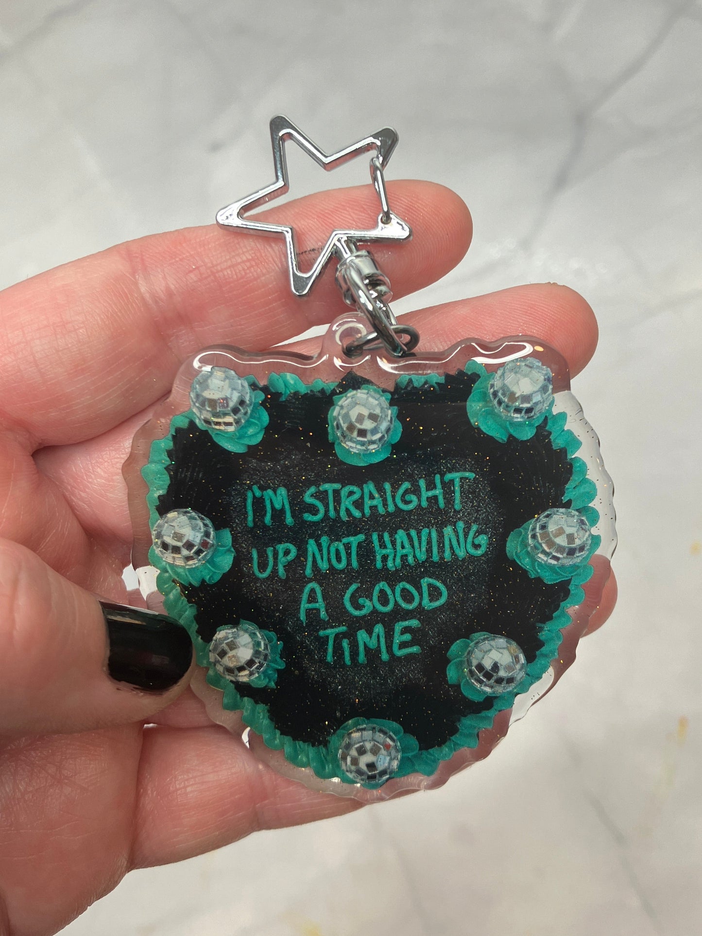 GOOD TIME Keychain