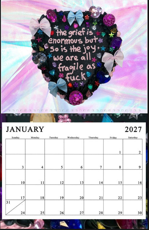2027 Cake Calendar (PRE-ORDER)