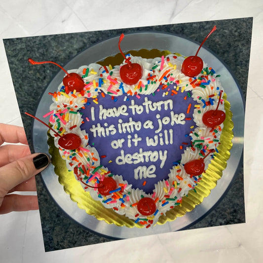 JOKE 8x8" Giclée Print