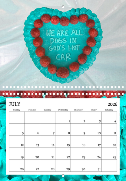 2026 Cake Calendar *PRE-ORDER*