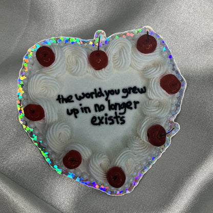 NO LONGER Sticker