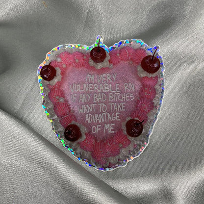 VULNERABLE Sticker